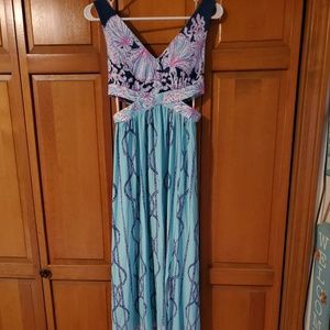 Lilly Pulitzer Marcia Maxi Dress Size 0 NWT